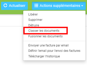 Bleez classement en masse de documents