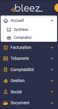 Intégration de comptabot (IA)